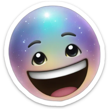 entire real galaxy sticker