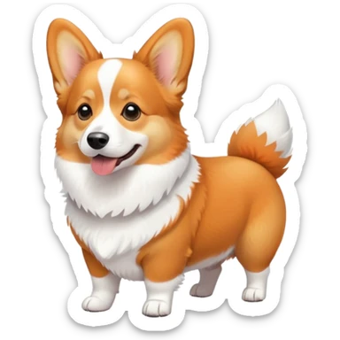 corgi sticker