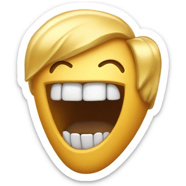 Kool gold tooth sticker