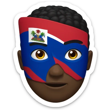 Haitian flag emote  sticker