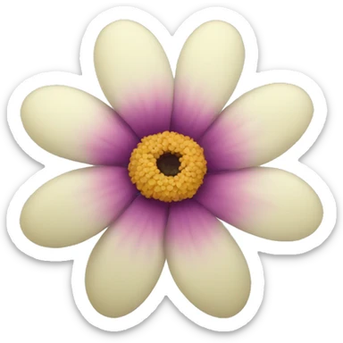Flower sticker