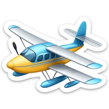 seaplane sticker