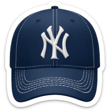 Custom NY Yankees Cap sticker