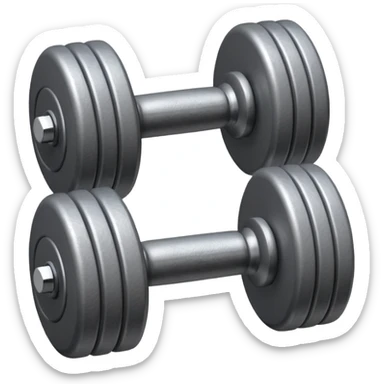 Dumbbell small sticker