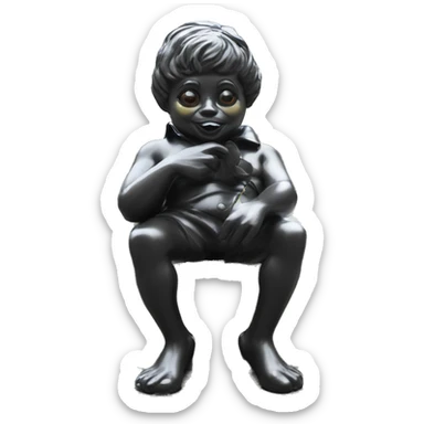 Manneken Pis fom belgium sticker