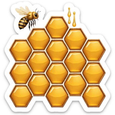  Bee Hives sticker