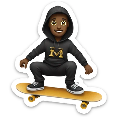 Freemason skateboarding sticker