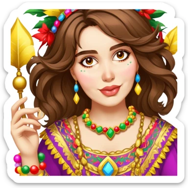 Colorful Parade Participant sticker