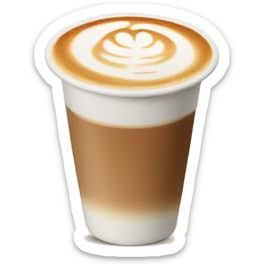 Latte  sticker