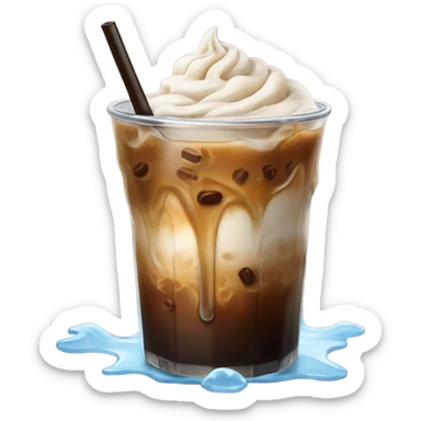 Iced coffee  sticker