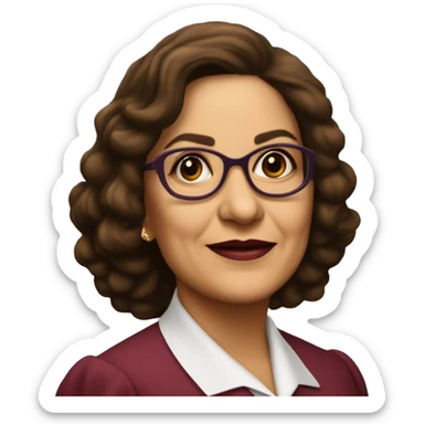 Julia Constancia de Burgos García was a Puerto Rican poet. As an advocate of Puerto Rican independence, she served as Secretary General of the Daughters of Freedom, the women's branch of the Puerto Rican Nationalist Party. burgundy  sticker