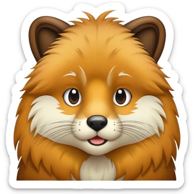 Judgmental animal   sticker