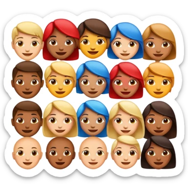 Aesthetic io 18 emoji sticker