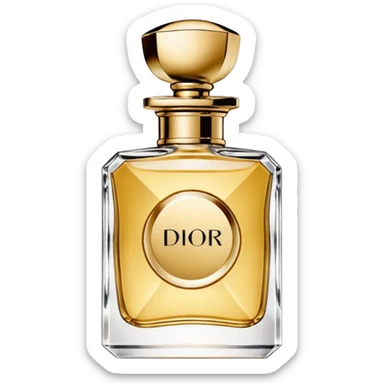 Dior parfum sticker