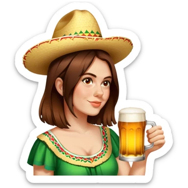 Cerveza Drinker sticker