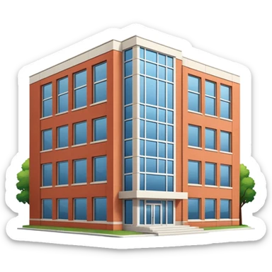 High School building sticker