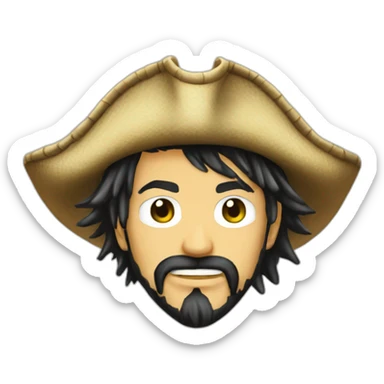 strawhat pirate onepiece sticker