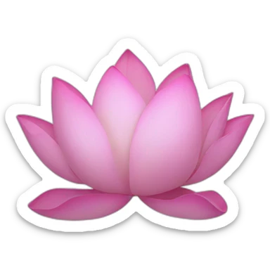 Lotus sticker