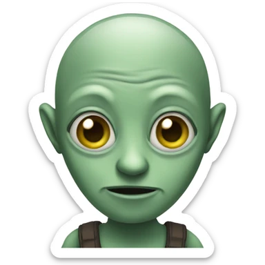 Resident alien sticker