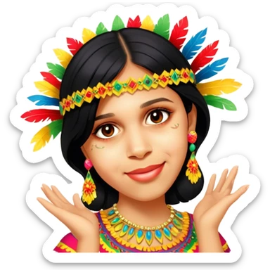 Joyful Reveler sticker