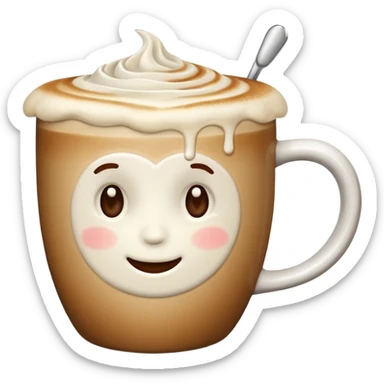 Latte sticker