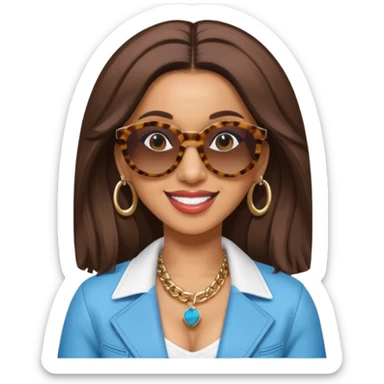 Cardi B with sun glasses


 sticker