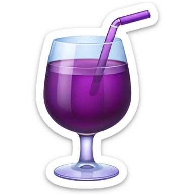 grape juice sticker