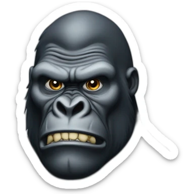 Herman silverback sticker