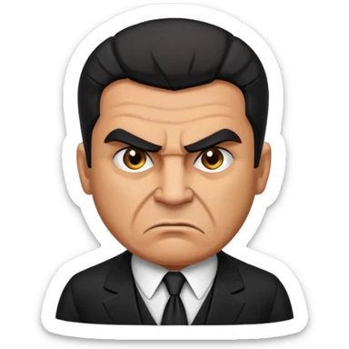 mafia leader angry sticker