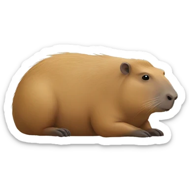 Capybara  sticker