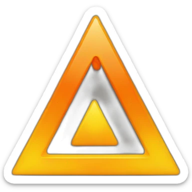 Combined-yellow-with-orange-colors-triangle-square-and-circle sticker