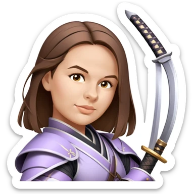 Gentle Samurai sticker