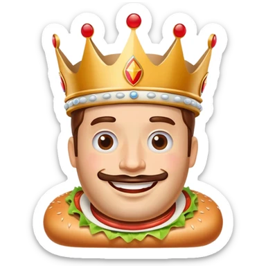 Burger King man on the plane sticker