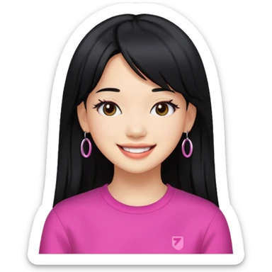 Lisa from BLACKPINK sticker