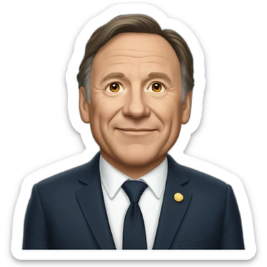 François Legault sticker
