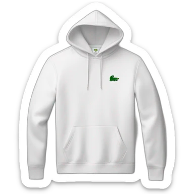 Lacoste tênis black friends with white lacoste hoodie sticker
