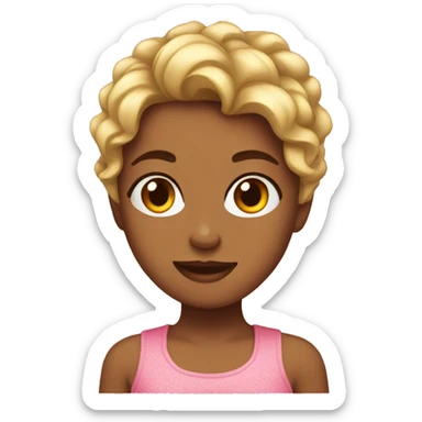 Girly emoji  sticker