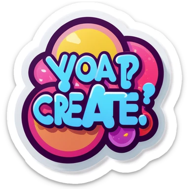 What do you want to create? sticker