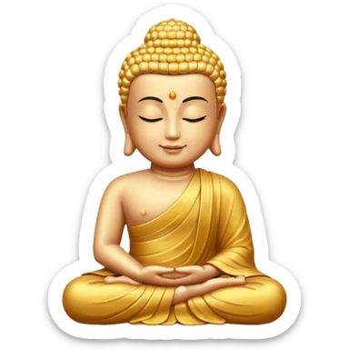 Buddha sticker