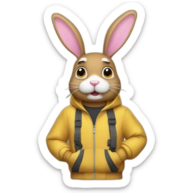 Bad bunny 2016 sticker