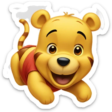 Winnie Pooh sticker