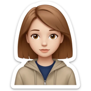 clean girl vibes sticker