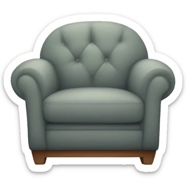 Cozy armchair  sticker