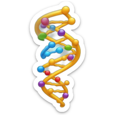 DNA surprise discovery sticker