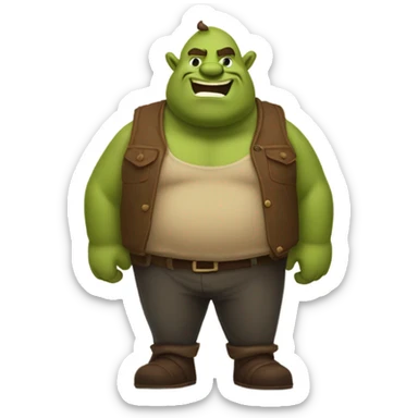 Shrek sticker