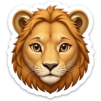 Lioness sticker