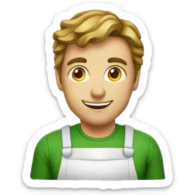 Irish cashier sticker