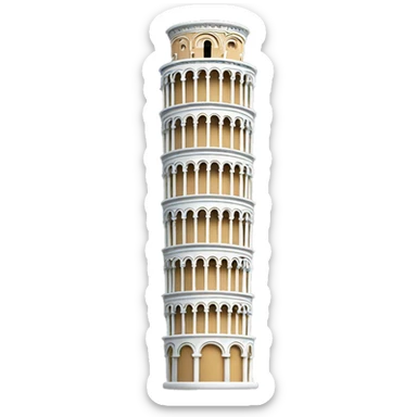 PISA Tower sticker