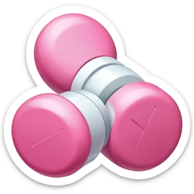 3 pink Medecine pills  sticker