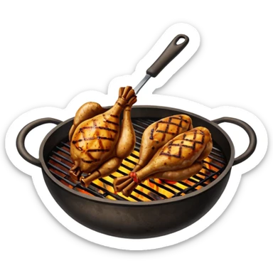 Jamaican food sticker